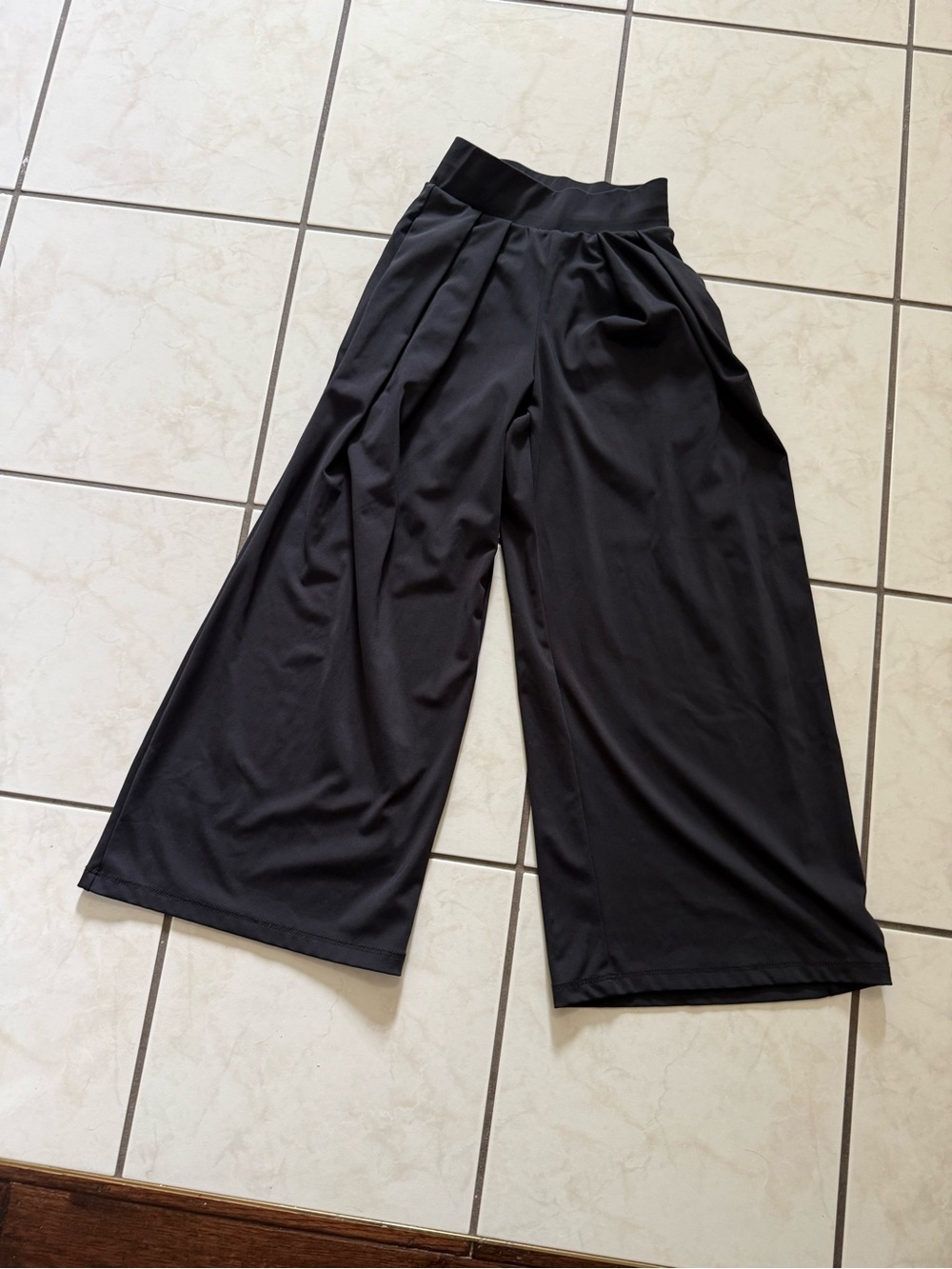 Tiger Friday Black Wide Leg Pants - Child Medium